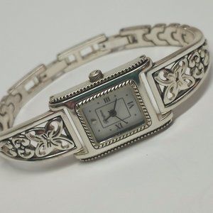 Brighton Hamilton Silver-Tone Watch
